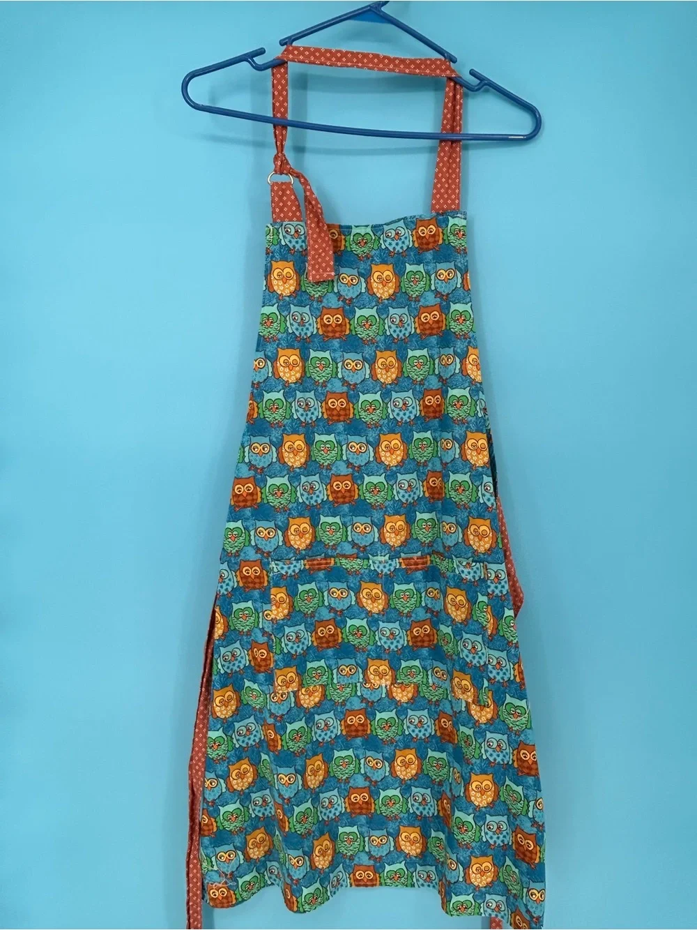 Downton‎ Abbey Rust Polka Dot Apron